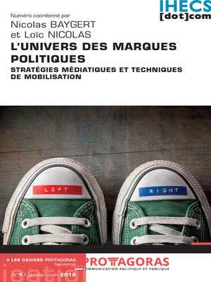 cover image of L'univers des marques politiques